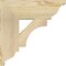 Ekena Millwork Westlake Traditional Rough Sawn Bracket, Douglas Fir, 4"W x 14"D x 14"H BKT04X14X14WTL01RDF - alternate 4